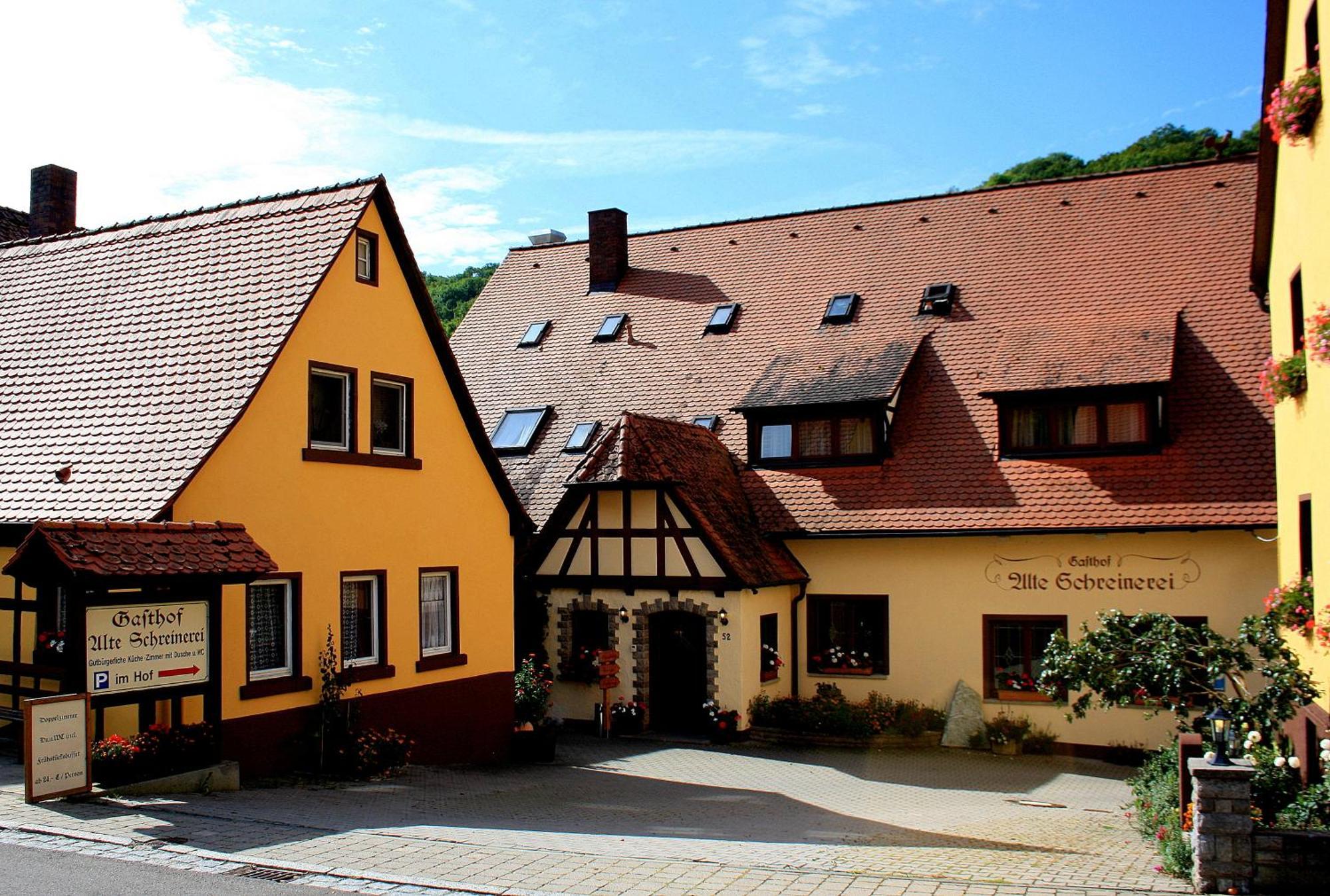 Gasthof Alte Schreinerei Rothenburg ob der Tauber Ngoại thất bức ảnh